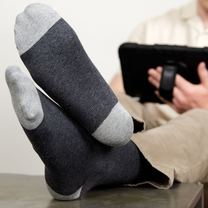 Heathered Collection (Cotton Compression Socks)