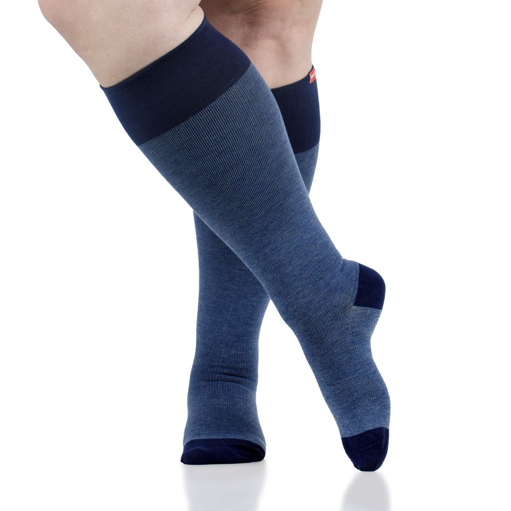 Heathered Collection (Cotton Compression Socks)