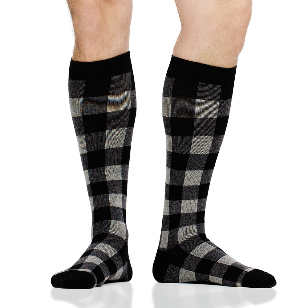 Montana Plaid (Cotton Compression Socks)