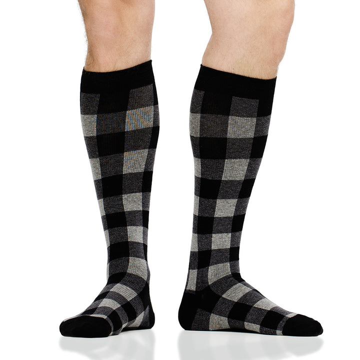 Montana Plaid (Cotton Compression Socks)