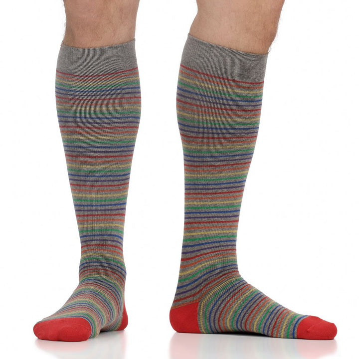 Pinstripe (Cotton Compression Socks)