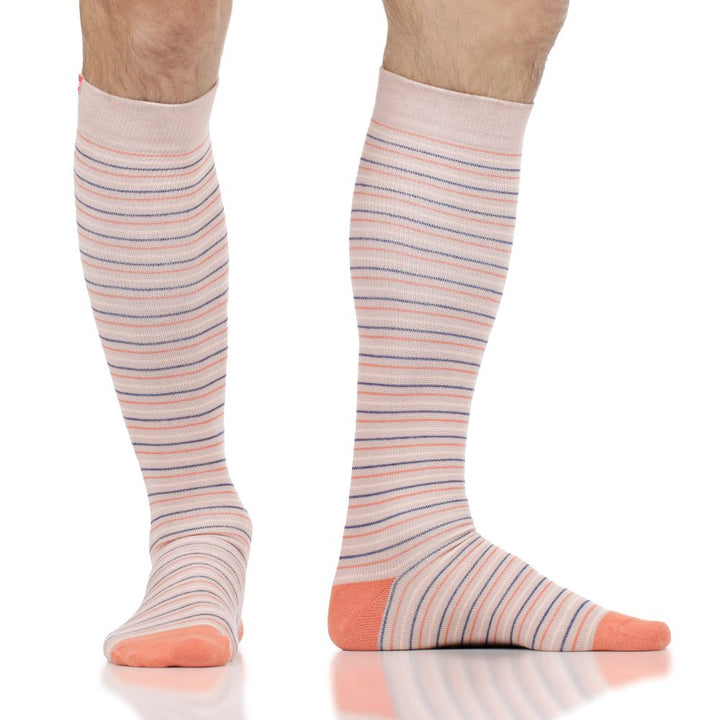 Pinstripe (Cotton Compression Socks)