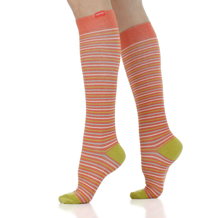 Pinstripe (Cotton Compression Socks)