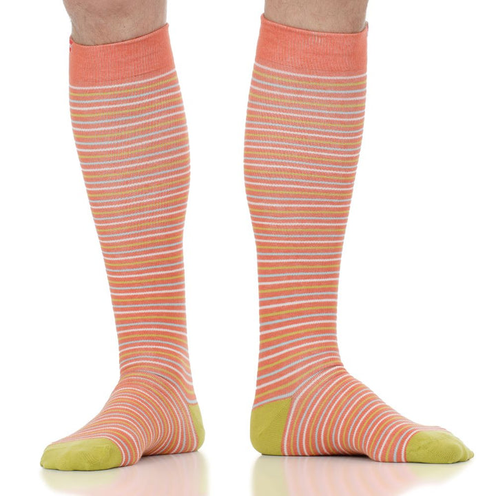 Pinstripe (Cotton Compression Socks)