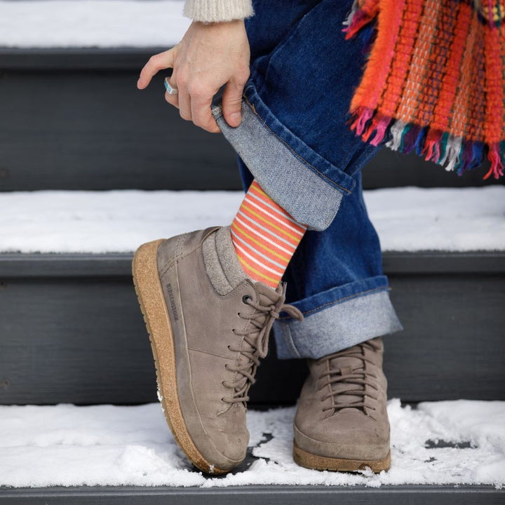 Pinstripe (Cotton Compression Socks)