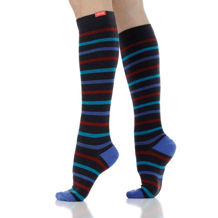 Simple Stripe (Merino Wool Compression Socks)