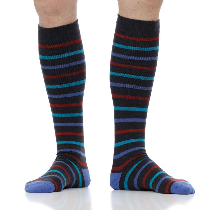 Simple Stripe (Merino Wool Compression Socks)
