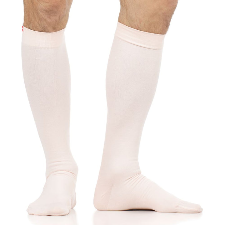 Solid (Moisture-Wick Nylon Compression Socks)