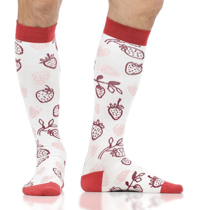 Strawberries (Cotton Compression Socks)
