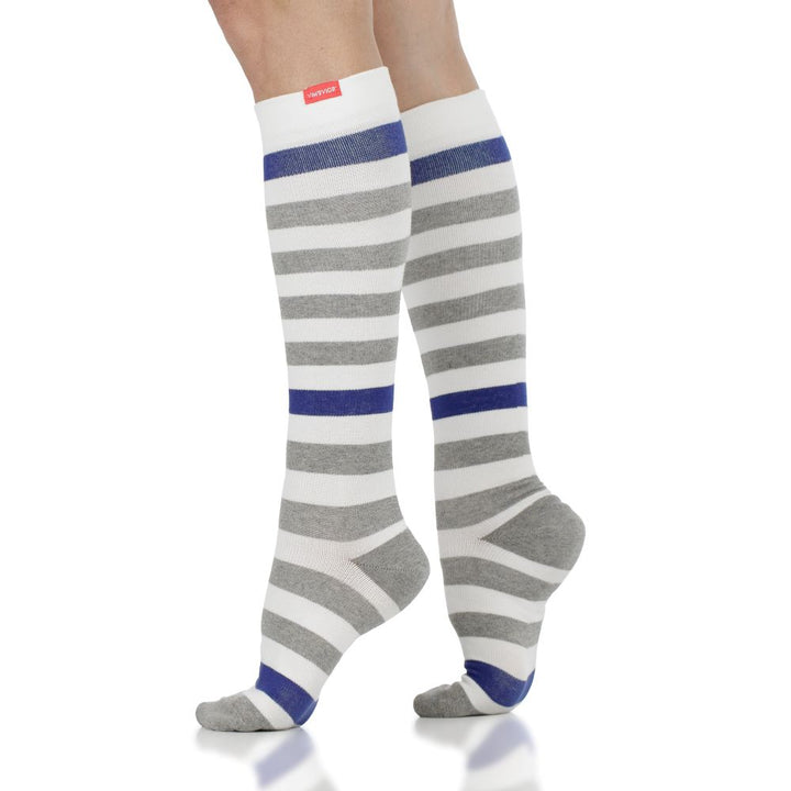Thick Stripe (Cotton Compression Socks)