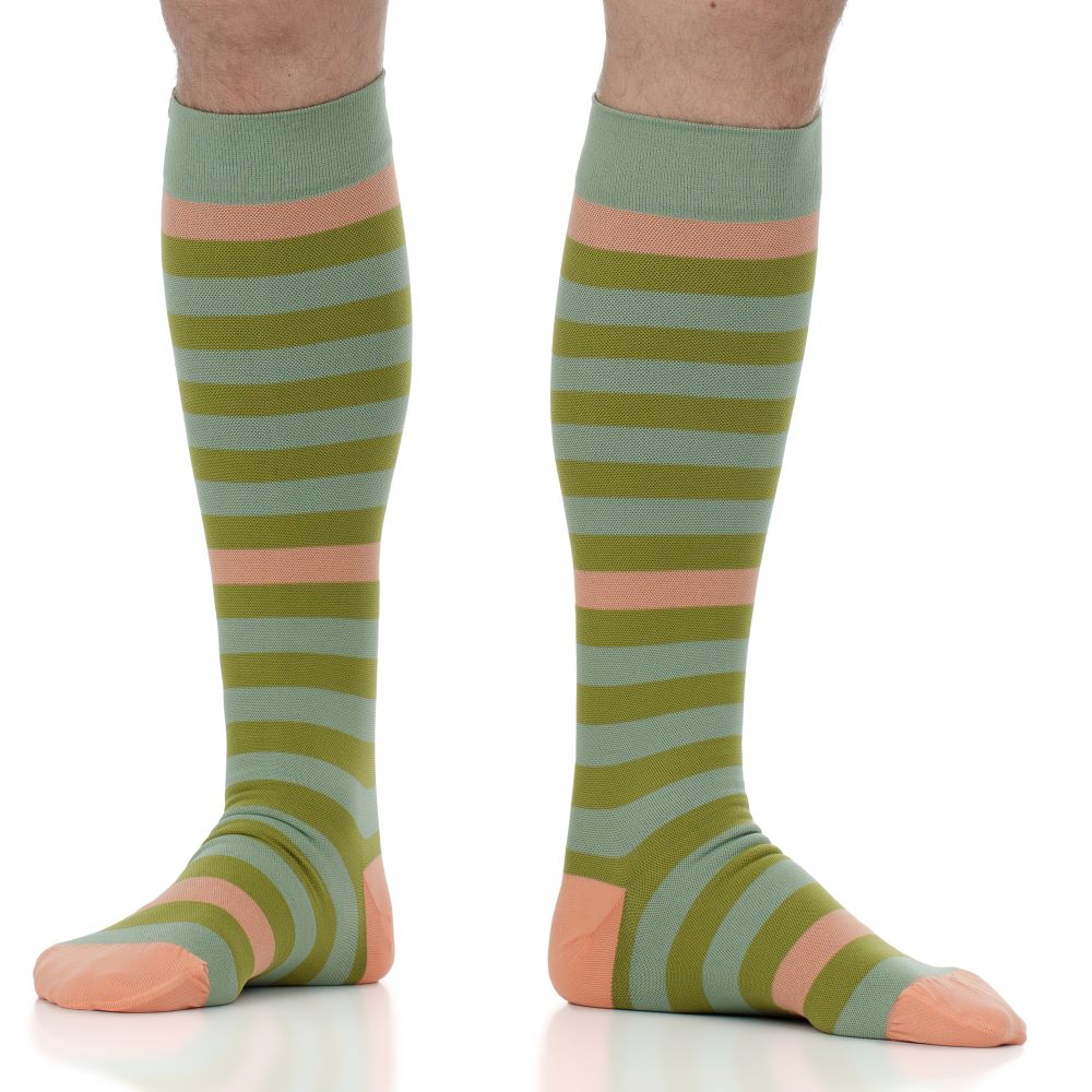 Thick Stripe (Nylon Compression Socks)