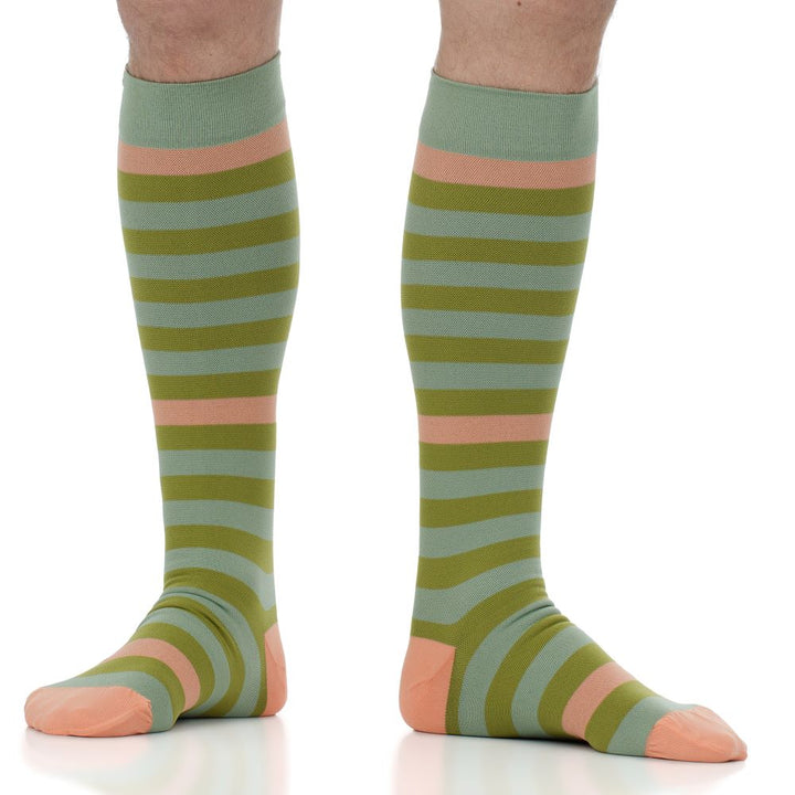 Thick Stripe (Nylon Compression Socks)