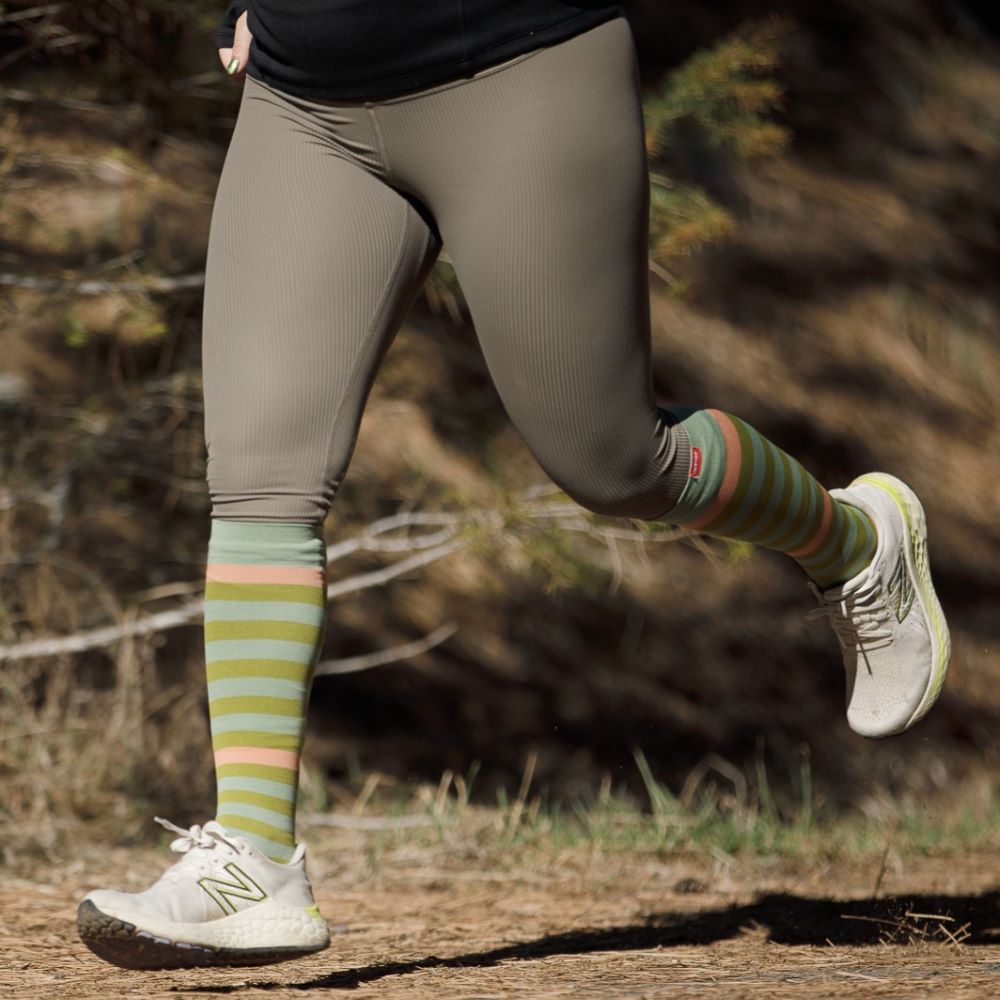 Thick Stripe (Nylon Compression Socks)