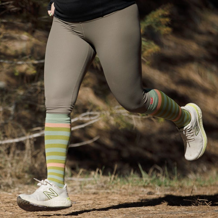 Thick Stripe (Nylon Compression Socks)
