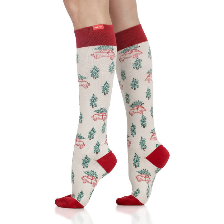 Tree Hunt (Cotton Compression Socks)