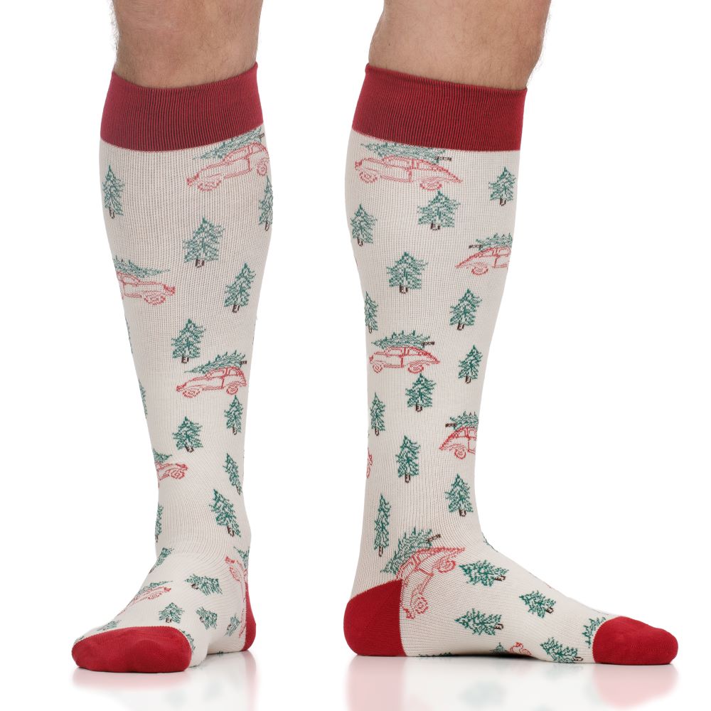 Tree Hunt (Cotton Compression Socks)