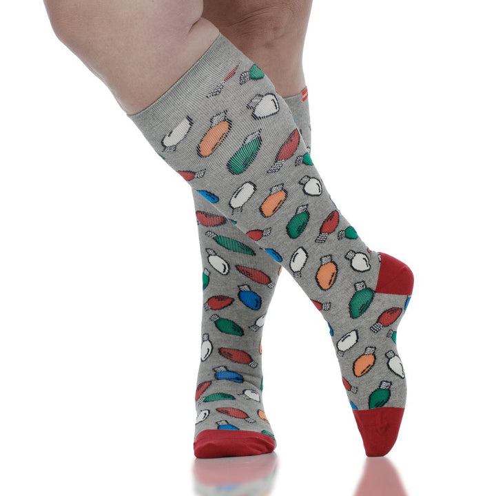 Vintage Lights (Cotton Compression Socks)