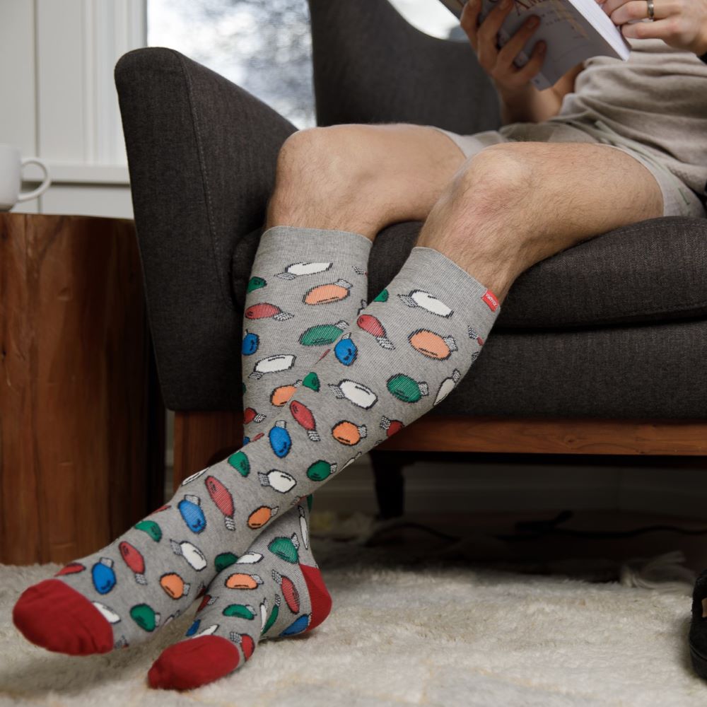 Vintage Lights (Cotton Compression Socks)