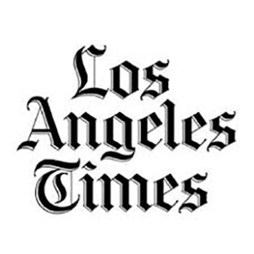 Los Angeles Times logo on VIM & VIGR Compression Socks