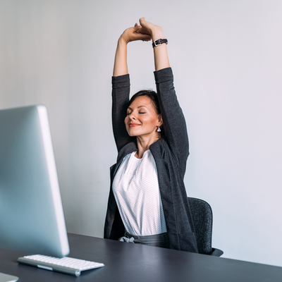 Invigorate Your Work Day with Desk Yoga
