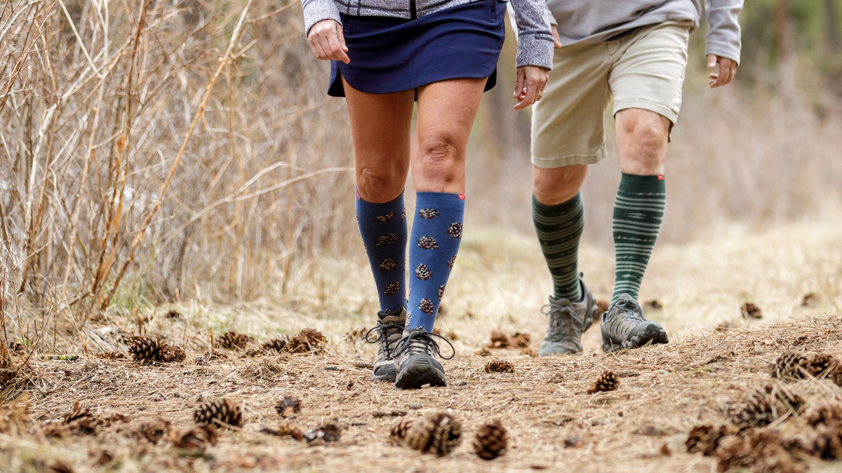 Compression socks for restless legs