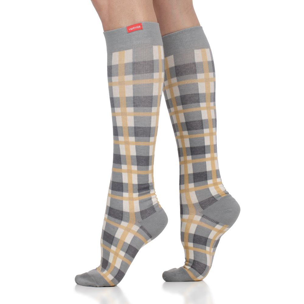 20-30 mmHg: Basic Plaid (Cotton)