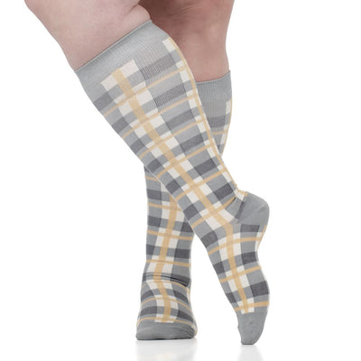 20-30 mmHg: Basic Plaid (Cotton)