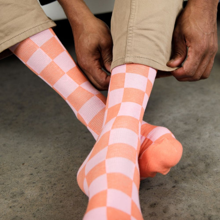 Checkmate (Merino Wool Compression Socks)