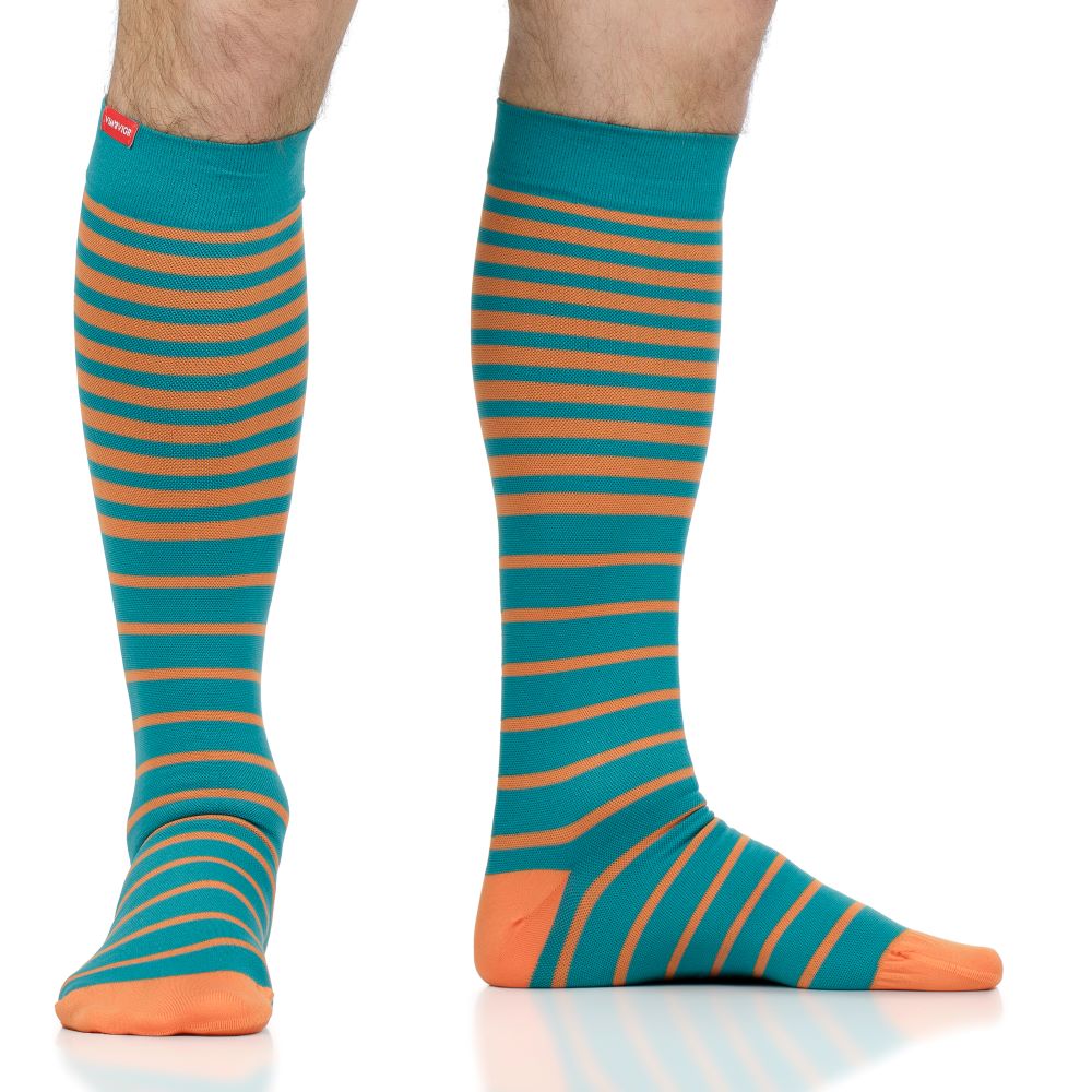 Falling Stripe (Nylon Compression Socks)