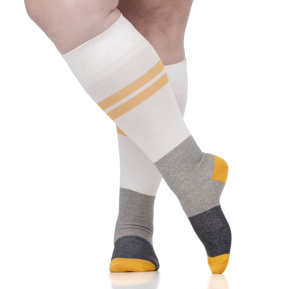 20-30 mmHg: Lounging Stripe (Cotton)