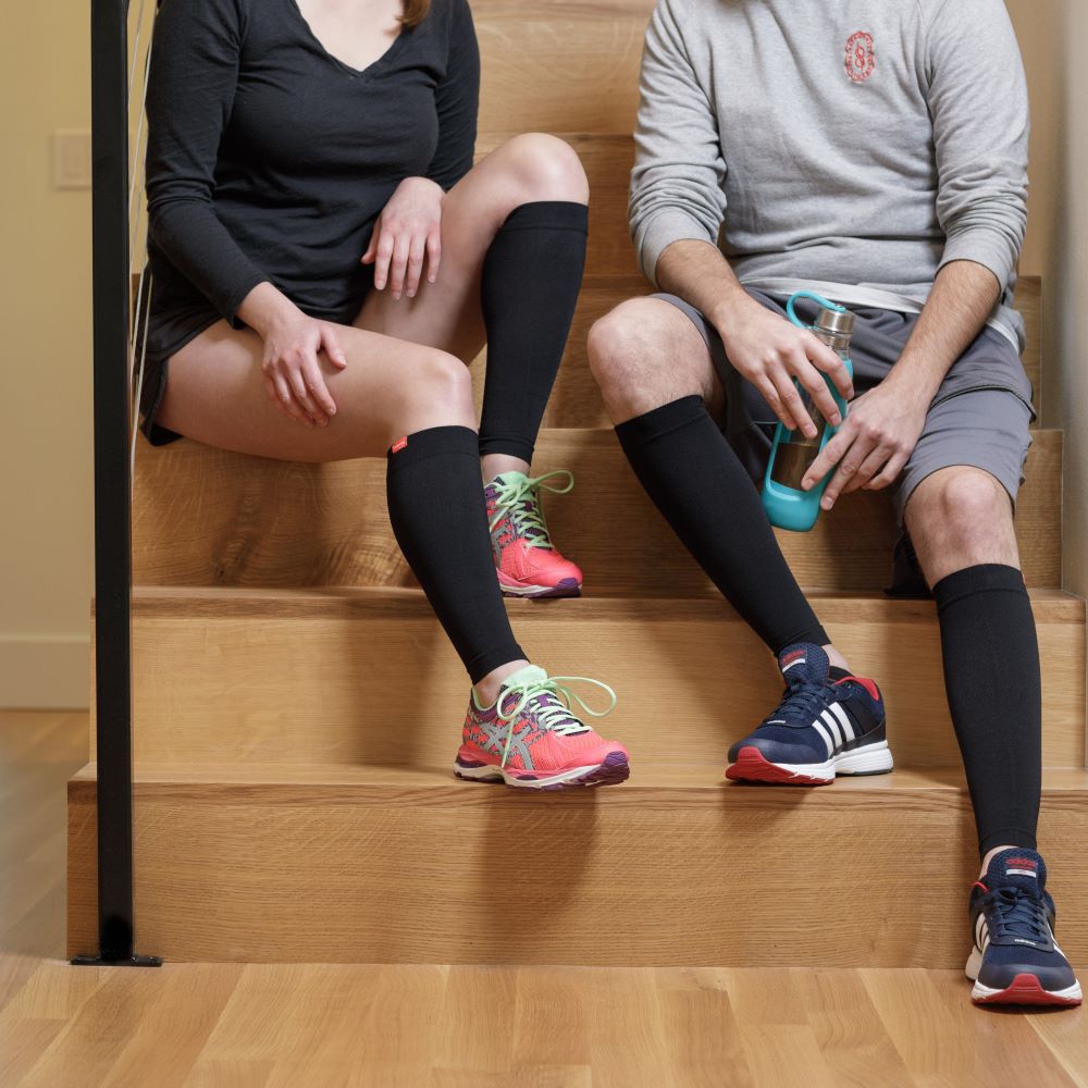 15-20 mmHg: Compression Leg Sleeves (Nylon)