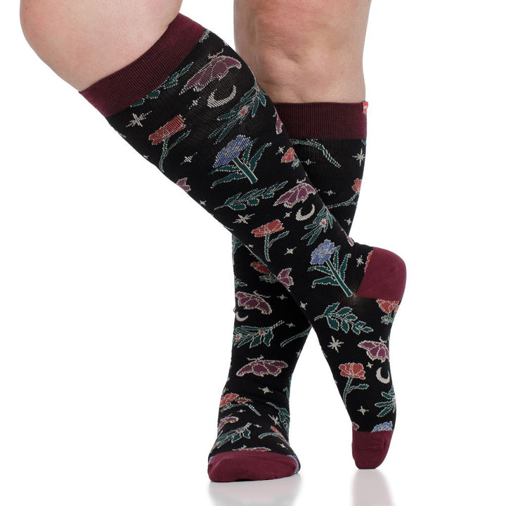 Midnight Magic (Cotton Compression Socks)