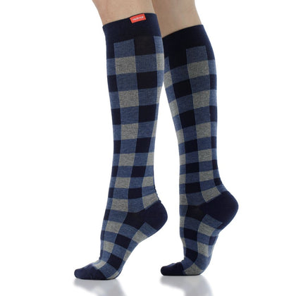 Montana Plaid (Cotton Compression Socks)