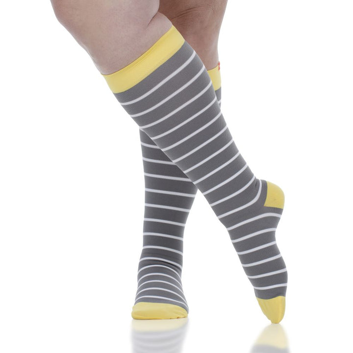 15-20 mmHg: Nautical Stripe (Nylon)