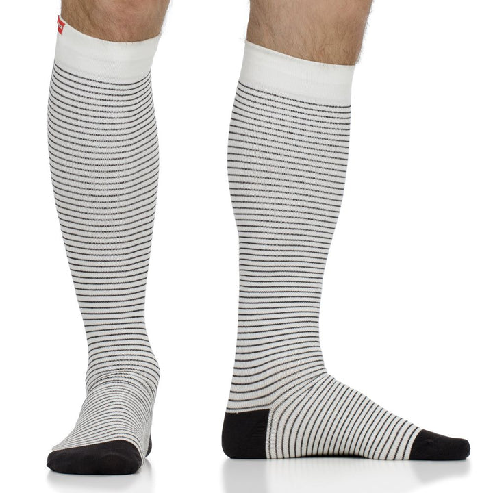 Pinstripe (Cotton Compression Socks)