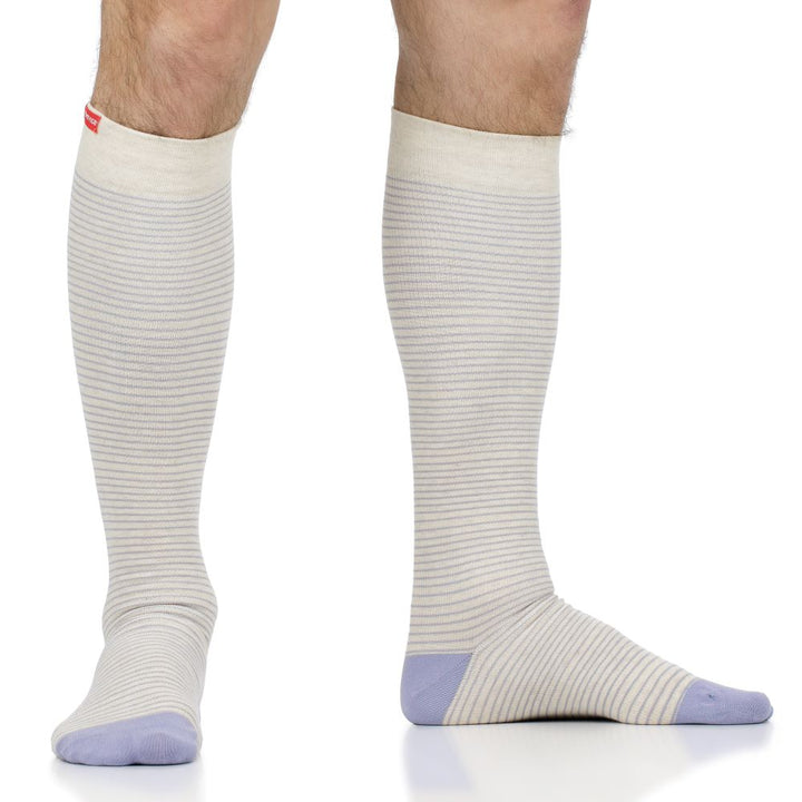 Pinstripe (Cotton Compression Socks)