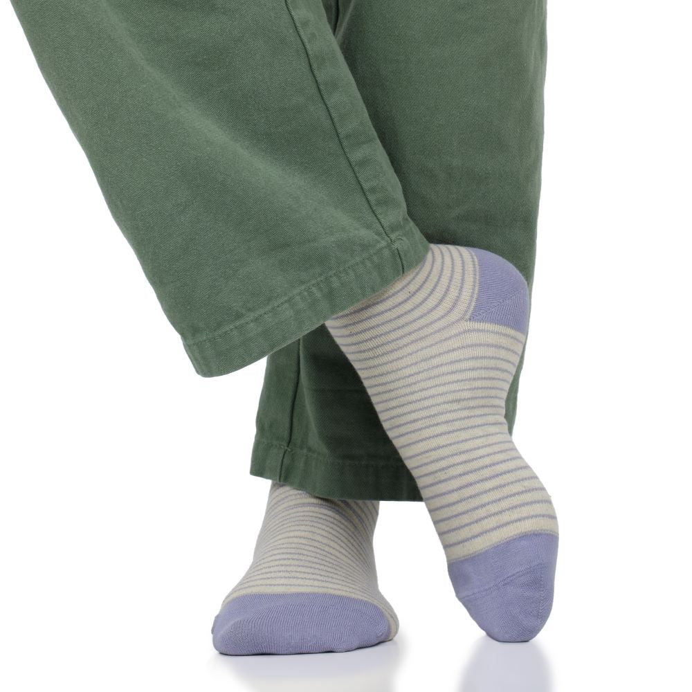 Pinstripe (Cotton Compression Socks)