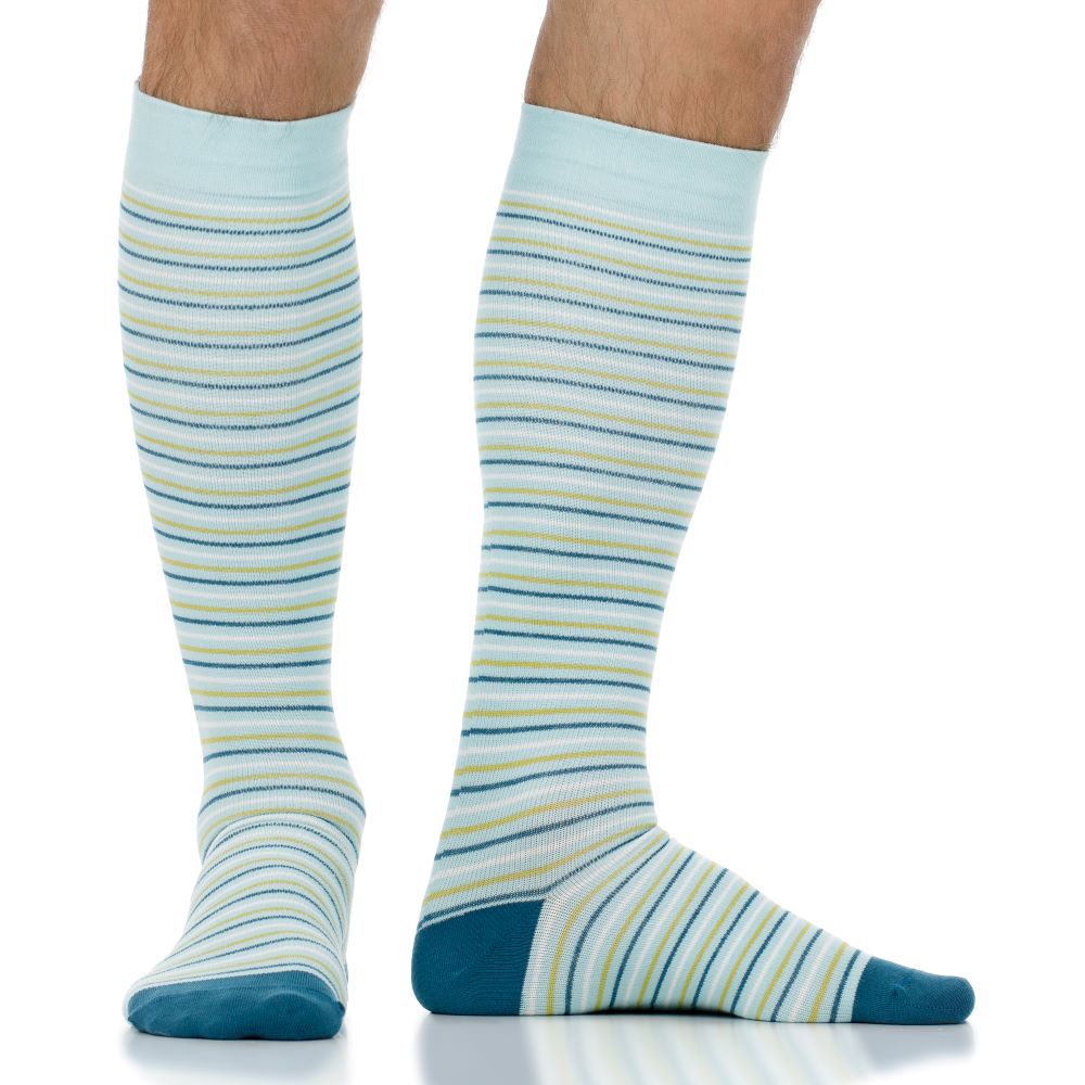 Pinstripe (Cotton Compression Socks)