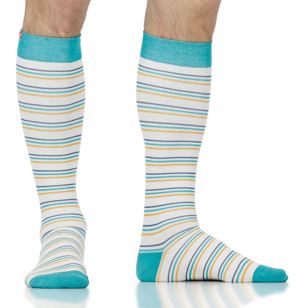 Reed Stripe (Cotton Compression Socks)