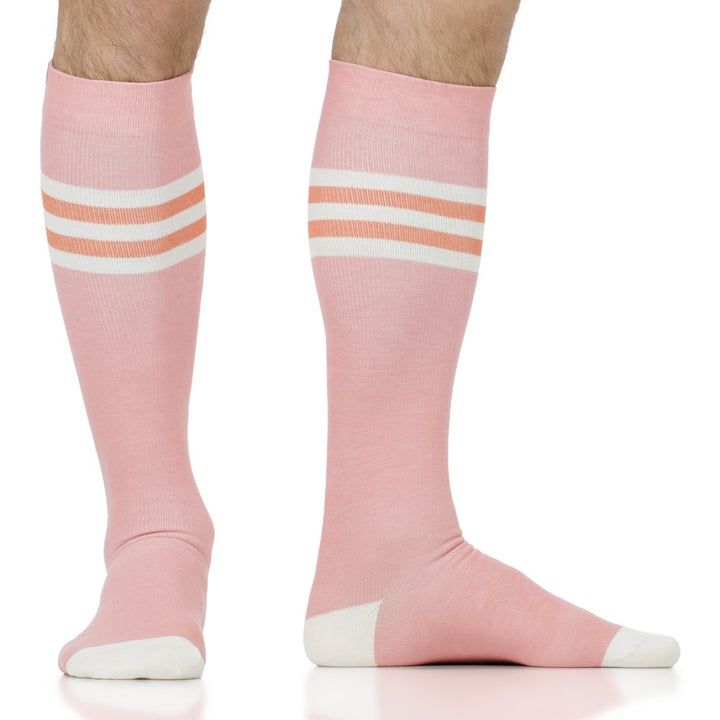 Rugby Stripe (Cotton Compression Socks)