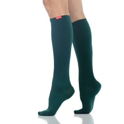 YIFVTFCK Stamina Compression Socks (20-30mmHg) for Men & Women Knee High  Medical Support Socks Best for Edema,Varicose Veins, Sports Protection  White 