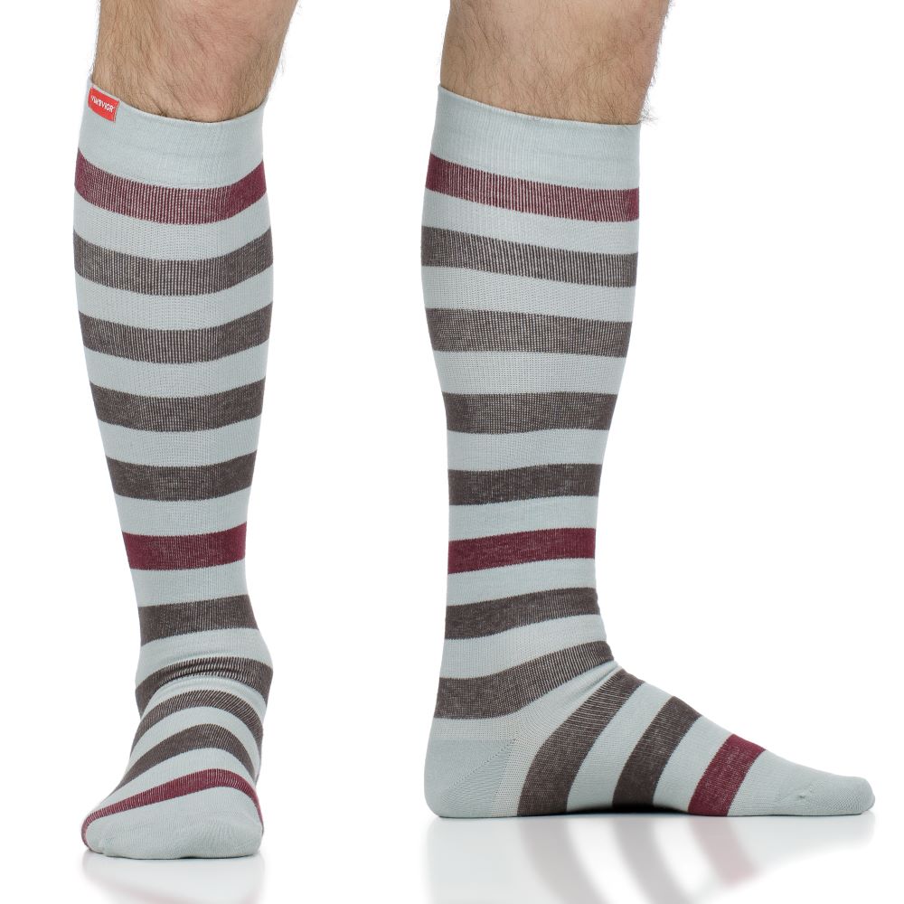 Thick Stripe (Merino Wool Compression Socks)