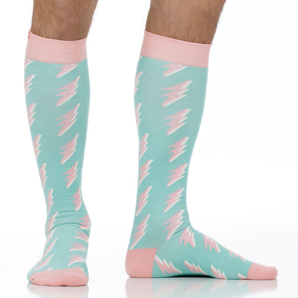 Thunder Struck (Cotton Compression Socks)