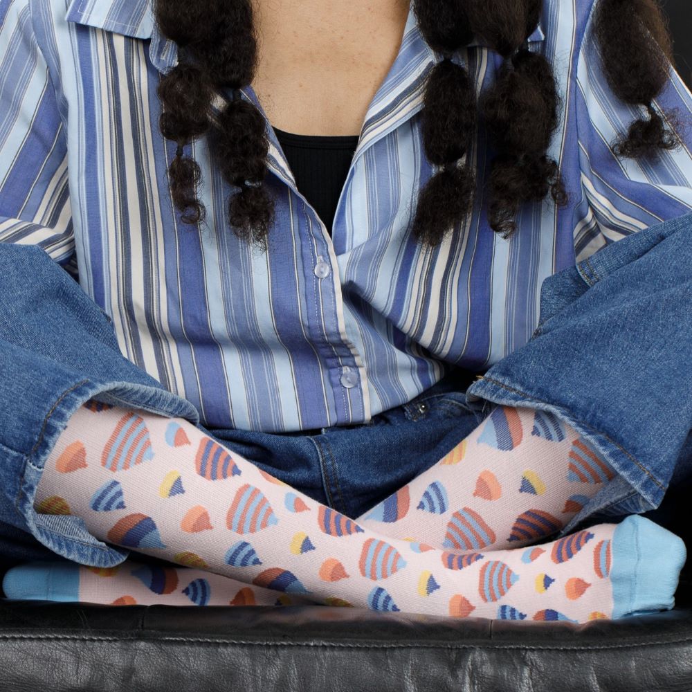 Up & Away (Cotton Compression Socks)