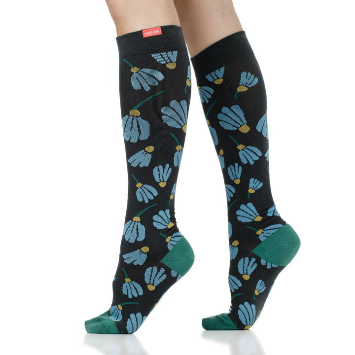 Whimsy (Cotton Compression Socks)