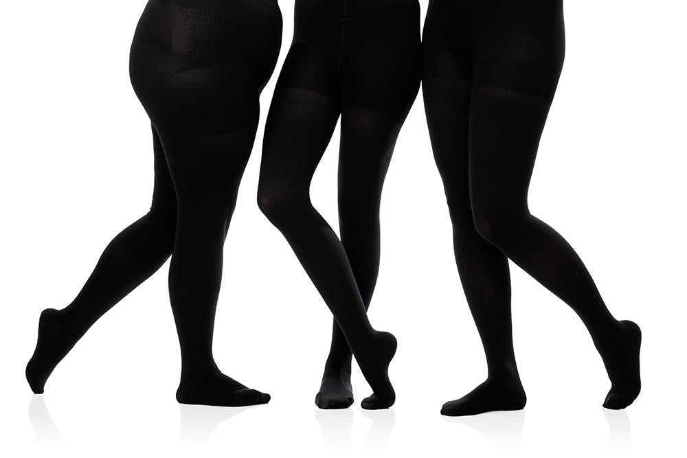 Compression Leggings for Women 20-30 mmHg Swelling & Edema - Navy, Small 