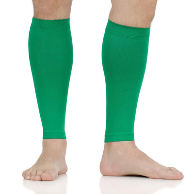15-20 mmHg: Solid Grass Compression Leg Sleeves (Nylon)